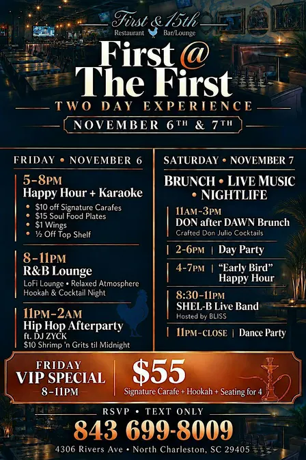 FIRST @ THE FIRST (Two Day Experience)