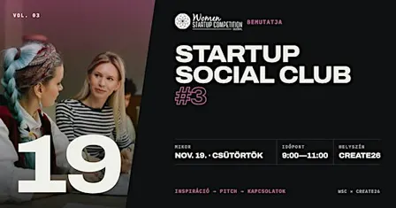 Startup Social Club #3 I Women Startup Competition