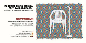 Stand-up Comedy en Español (Rotterdam) - Noches del 3er Mundo