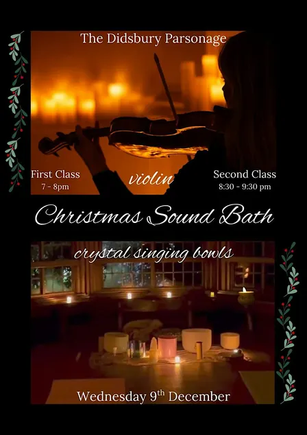 Magical Christmas Sound Bath with  live Violinist