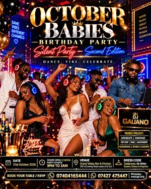 October babies birthday Party