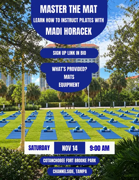 MASTER THE MAT: Learn How to Instruct Pilates with MADI HORACEK