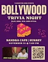 Bollywood Trivia Night