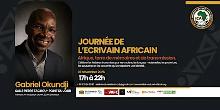 JOURNEE DE L’ECRIVAIN AFRICAIN- GABRIEL OKUNDJI