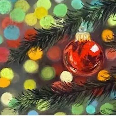 Paint Like an Artist Series Holiday Ornament 6PM-8PM