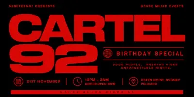 CARTEL92  Ft. NINETEEN92 & Friends (VOL. III - Birthday Special)