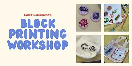 Holiday Block Printing Workshop