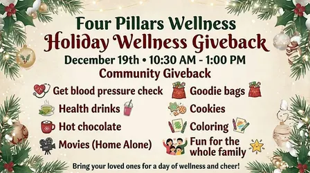 Four Pillars Wellness Holiday Giveback