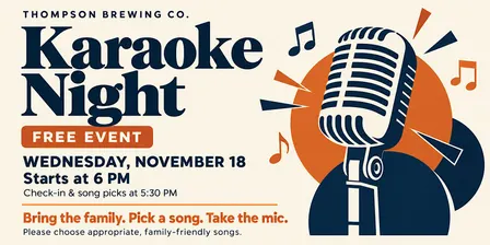 Karaoke Night at Thompson Brewing Co.