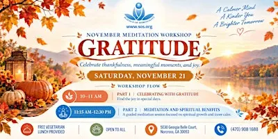 Celebrating with gratitude: Find the joy in special days.