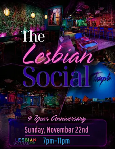 The Lesbian Social 9th Year Anniversary
