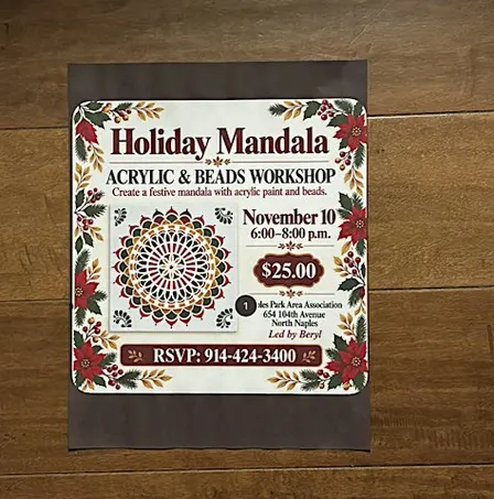 Sip & Craft Mandala Workshop