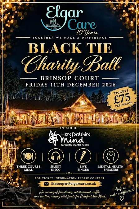 Black tie charity ball