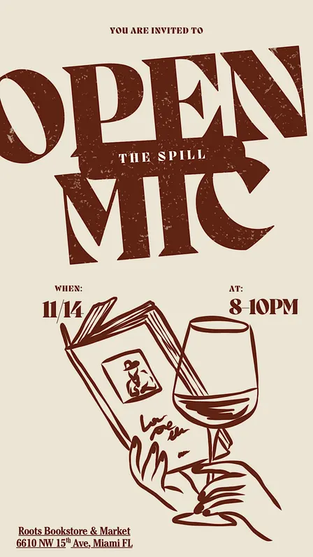 The Spill - Open Mic Night