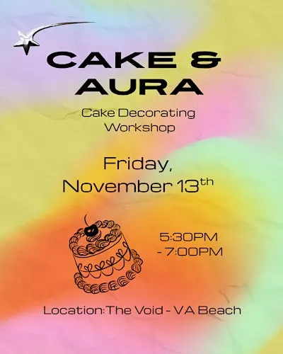 Cake & Aura Cake Decorating Workshop at The Void