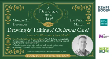 Behind the Illustrations – Drawing & Talking A Christmas Carol