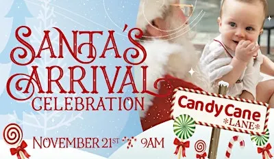 Santa's Arrival Celebration 2026
