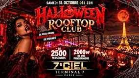 Le Rooftop Géant De L'horreur Halloween - Terminal 7
