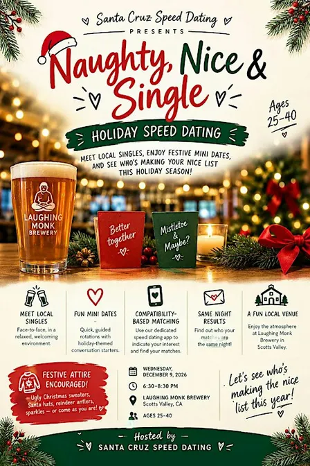 Naughty, Nice & Single: Holiday Speed Dating