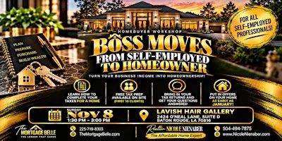 Homebuyer Workshop - Boss Moves: From Self-Employed to Homeowner