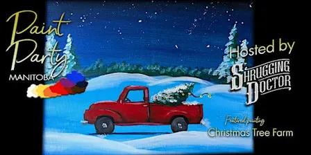 Winter Paint Night at Shrugging Doctor Beverage Company