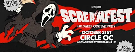 Orange County: SCREAM FEST - Halloween Reggaeton Party @ The Circle [18+]