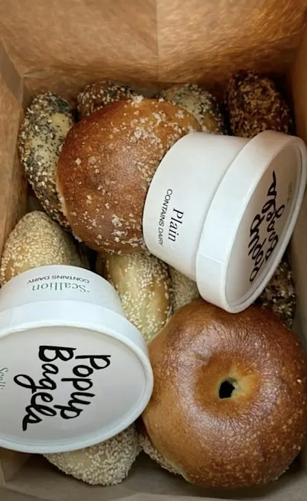Walk with Popup Bagels