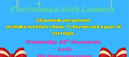 Charm and Chat Evening. Christmas soft launch :)