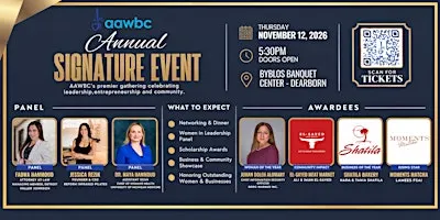 AAWBC Annual Signature Event