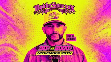 BUBBA SPARXX LIVE - Throwback Party & Concert: 90's VS 2000's