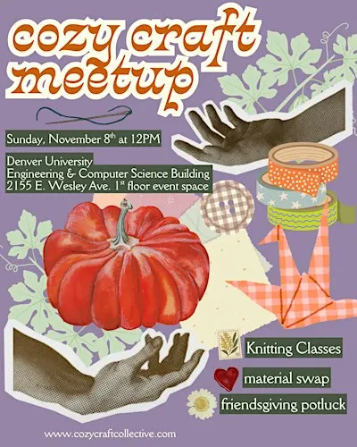 November Cozy Craft Meetup & FriendsGiving
