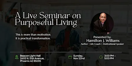 Programmed for Success: A Live Seminar on Purposeful Living