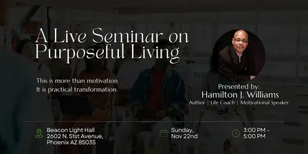 Programmed for Success: A Live Seminar on Purposeful Living