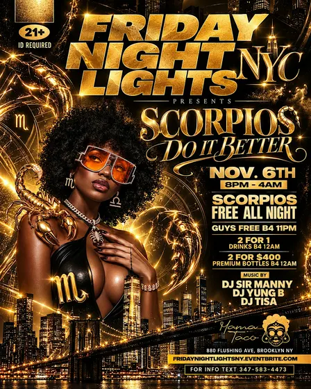 Friday Night Lights at Mama Taco Everyone FREE B4 12am w/RSVP