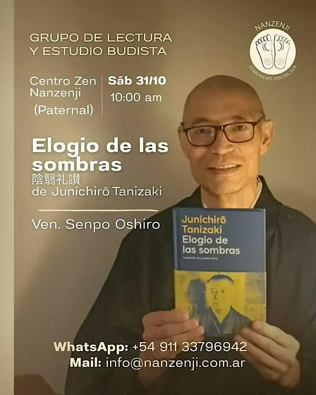 Encuentro de lectura y estudios budistas- Sábado 31  OCTUBRE-Paternal