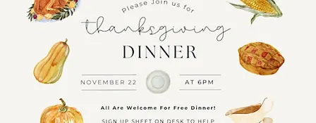 Free Community Thanksgiving Dinner in Stockton