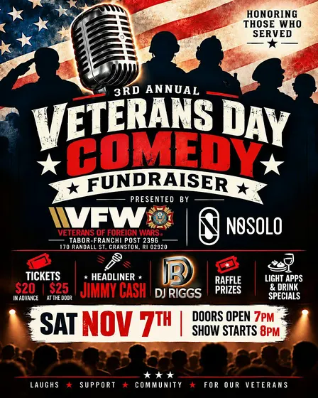 Veterans Day Comedy Fundraiser