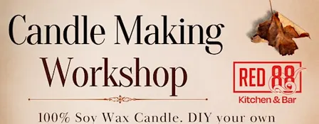 Candle Crafting with Treats and Sips