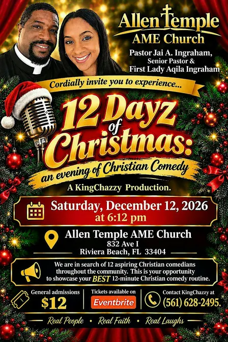 12 Dayz of Christmas: an evening of Christian Comedy