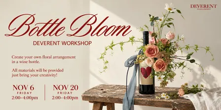 Bottle Bloom | Wine Bottle Floral Arrangement Workshop in Shanghai