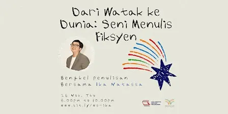 Dari Watak ke Dunia: Seni Menulis Fiksyen Ika Natassa