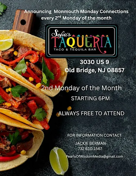 It's Margarita Monday with Monmouth Monday Connections