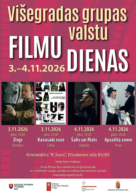 Višegradas grupas valstu filmu dienas. SLOVĀKIJA