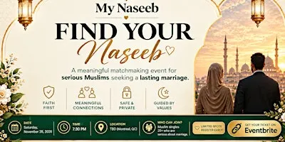 Muslim Matchmaking Event