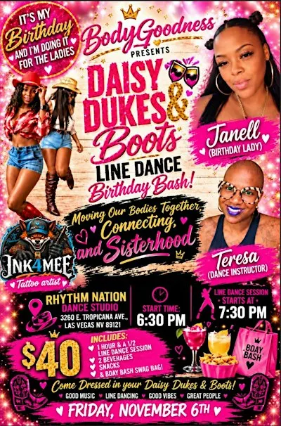 Daisy Dukes & Boots Line Dance