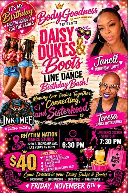 Daisy Dukes & Boots Line Dance