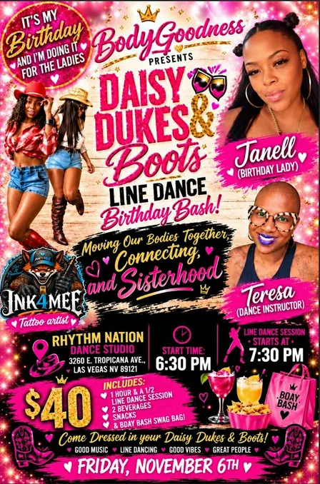 Daisy Dukes & Boots Line Dance