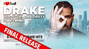 DRAKE ROOFTOP DAY PARTY BRISBANE