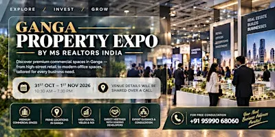 Ganga Property Expo 2026 in Gurgaon | Exclusive Property Investment