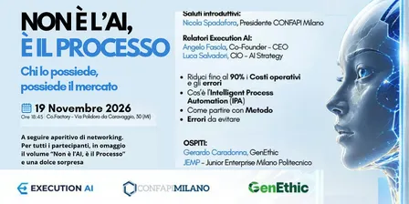 Non è l'AI, è il processo